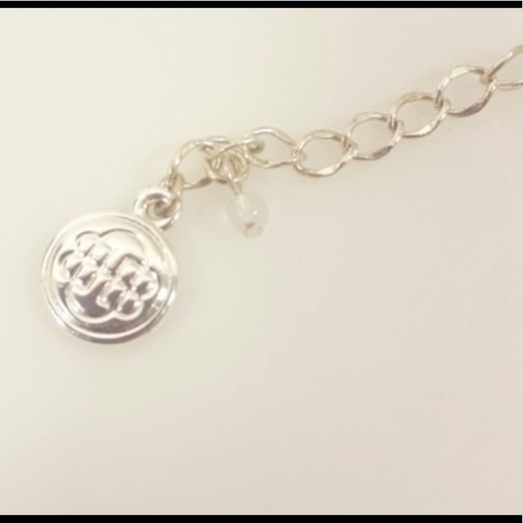 Silver statement necklace and bracelet jewelry set - Picture 3 of 3